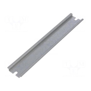 DIN rail | steel | W: 35mm | L: 203mm | ALN122208,P122209 | Plating: zinc