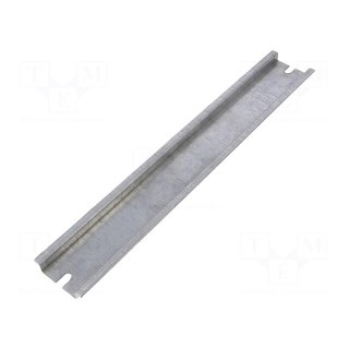 DIN rail | steel | W: 35mm | L: 218mm | ZP240190105 | Plating: zinc