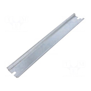 DIN rail | steel | W: 35mm | L: 240mm | P162609 | Plating: zinc