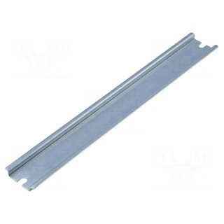 DIN rail | steel | W: 35mm | L: 260mm | TA3429 | Plating: zinc