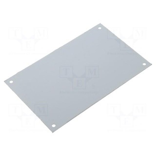 Front panel | aluminium | W: 98mm | L: 158mm | Series: CARDMASTER