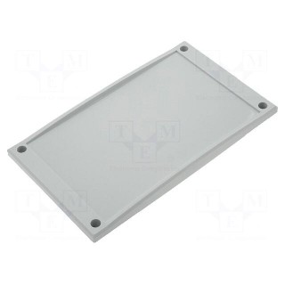 Front panel | polycarbonate | W: 125mm | L: 213mm | Series: CARDMASTER