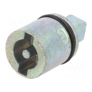 Insert for lock | cast zinc | 27mm | AE,BG,for enclosures,EB
