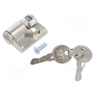 Insert for lock | Kit: key x2