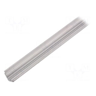 Profile | aluminium | L: 1000mm | X: 23mm | Z: 23mm
