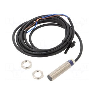 Sensor: inductive | OUT: 2-wire NC | 0÷4mm | 24÷240VAC | 24÷240VDC | M12