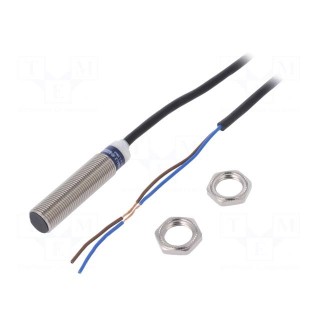 Sensor: inductive | Output conf: 2-wire NO | 0÷4mm | 24÷240VAC | M12