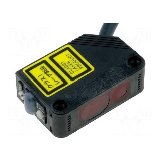 Sensor: laser | Range: 20÷300mm | NPN | DARK-ON,LIGHT-ON | 100mA | <1ms