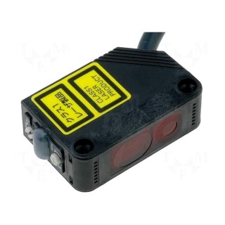 Sensor: laser | Range: 20÷300mm | PNP | DARK-ON,LIGHT-ON | 100mA | <1ms