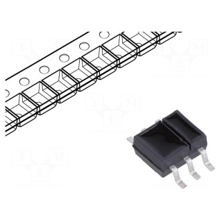 Optocoupler | slotted with flag | Out: transistor | 3.4mm | 16V