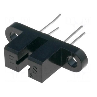 Optocoupler | slotted with flag | Out: transistor | 30V