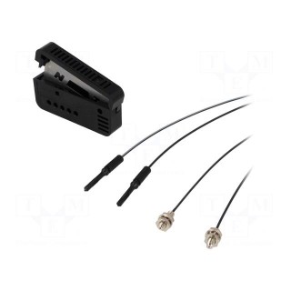 Sensor: fibre-optic | 0÷0.1m | Oper.mode: transmitter-receiver