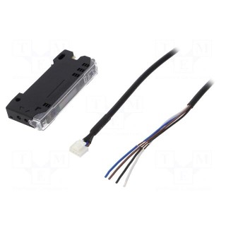 Sensor: optical fiber amplifier | NPN | IP40 | 12÷24VDC | -10÷50°C