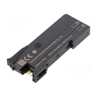 Sensor: optical fiber amplifier | PNP | IP40 | 12÷24VDC | -10÷55°C