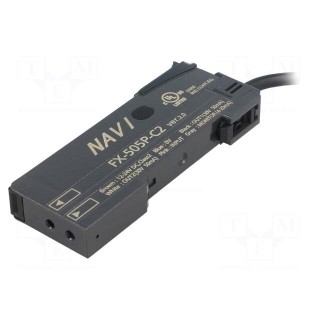 Sensor: optical fibre amplifier | PNP | IP40 | Connection: lead 2m