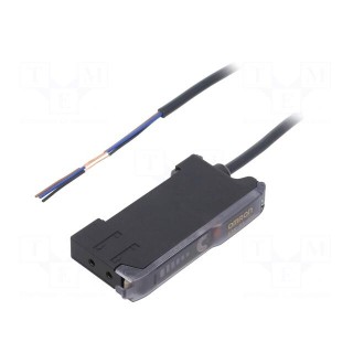 Sensor: optical fiber amplifier | PNP | IP50 | Connection: lead 2m