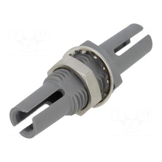 Toslink component: latching connector
