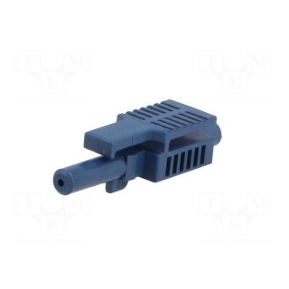 Toslink component: latching connector