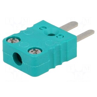 K-type miniature plug | PVC | max.200°C