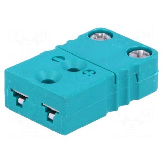 K-type miniature socket | Mat: PVC | 200°C