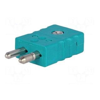 K-type standard plug | Mat: PVC | 200°C