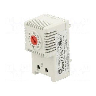 Sensor: thermostat | NC | 10A | 250VAC | screw terminals | 61x34x35mm