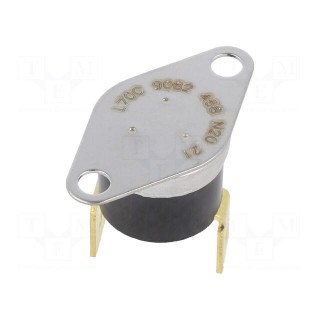 Sensor: thermostat | NC | 70°C | 10A | 240VAC | connectors 6,4mm | ±5°C