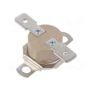 Sensor: thermostat | NC | Topen: 150°C | Tclos: 135°C | 10A | 240VAC | ±5°C