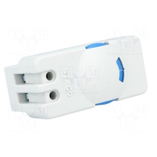 Sensor: thermostat | Contacts: NO | 10A | 250VAC | IP20 | Mounting: DIN
