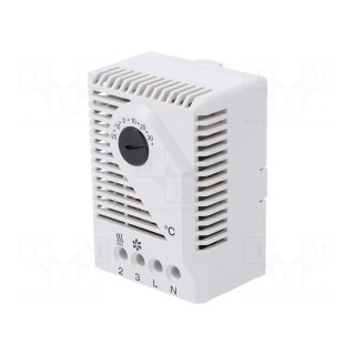 Sensor: thermostat | SPDT | 10A | 250VAC | screw terminals | IP20