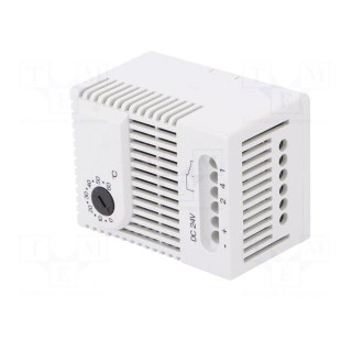 Sensor: thermostat | Contacts: SPDT | 16A | IP20 | Mounting: DIN