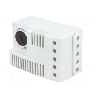 Sensor: thermostat | SPDT | 8A | 250VAC | screw terminals | IP20