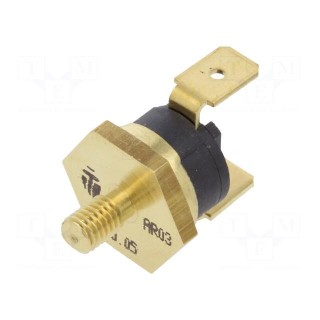 Sensor: thermostat | SPST-NC | 170°C | 16A | 250VAC | connectors 6,3mm