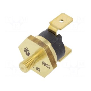 Sensor: thermostat | SPST-NC | 180°C | 16A | 250VAC | connectors 6,3mm