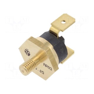 Sensor: thermostat | SPST-NC | 50°C | 16A | 250VAC | connectors 6,3mm
