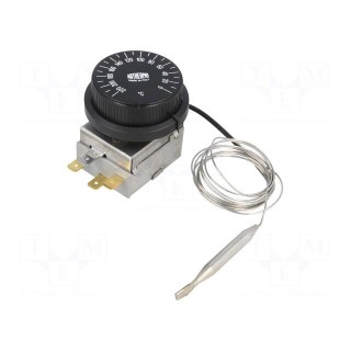 Sensor: thermostat with capillary | SPDT | 10A | 400VAC | ±4°C | BT