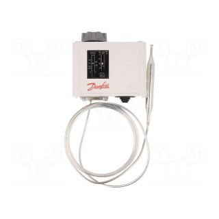 Sensor: thermostat with capillary | Output conf: SPDT | 16A | 400VAC