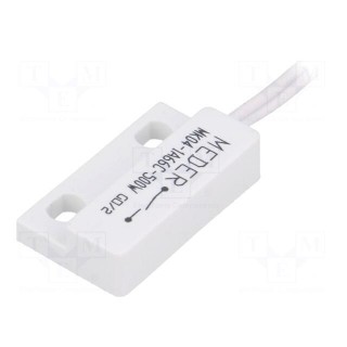 Reed switch | Pswitch: 10W | 23x13.9x5.9mm | Connection: lead 0,5m
