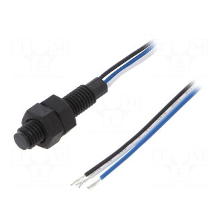 Reed switch | Pswitch: 5W | Ø8x38.1mm | Connection: lead 0,3m | 0.25A