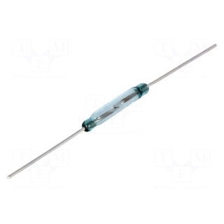 Reed switch | Range: 10÷15AT | Pswitch: 10W | Ø2.2x14mm | 0.5A