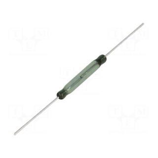 Reed switch | Range: 15÷28AT | Pswitch: 30W | Ø2.7x20.5mm | 1A