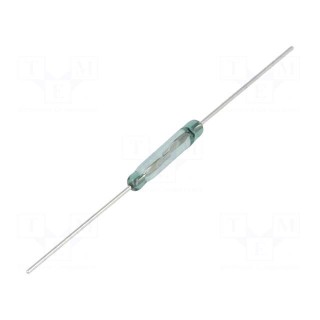 Reed switch | Range: 20÷25AT | Pswitch: 10W | Ø2x10mm | 0.5A | max.200V
