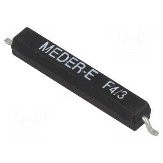 Reed switch | Range: 25÷30AT | Pswitch: 10W | 2.5x2.6x19.5mm | 1.25A