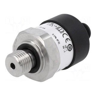 Converter: pressure | Pressure setting range: 0÷25bar | 8÷30VDC