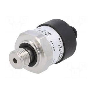 Converter: pressure | Pressure setting range: 0÷4bar | 0.5% | IP67