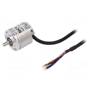 Encoder: incremental | Usup: 7÷30VDC | 200imp/revol | shaft 6mm | IP65