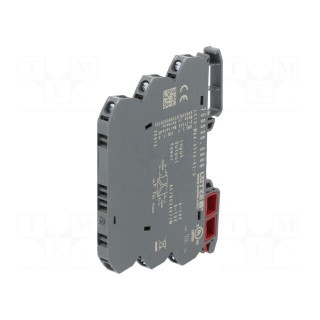 Converter: analog signals | DIN | 0÷10V | Usup: 24VDC | IP20 | -25÷60°C