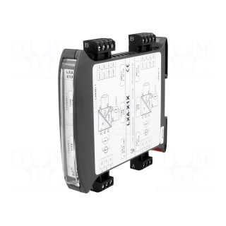Converter: analog signals | DIN | 4÷20mA | 20÷30VDC | IP20 | 0÷70°C