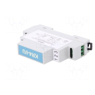 Converter: analog signals | DIN | 4÷20mA | 24VDC | IP20 | 17.5x94x65mm