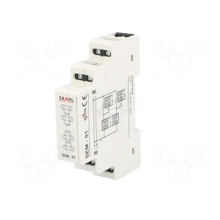 Converter: signal separator | DIN | IP20 | 90x17.5x66mm | -20÷45°C